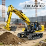 JieStar 57023 Full-Function Tracked Electric Excavator