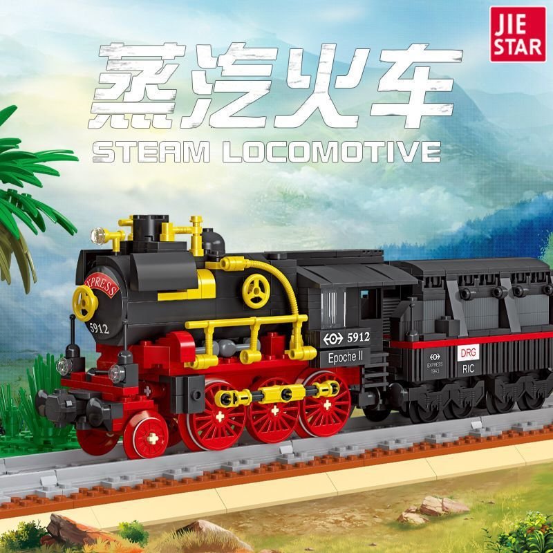 59008-1 JieStar 59008 Steam Locomotive - Image 1