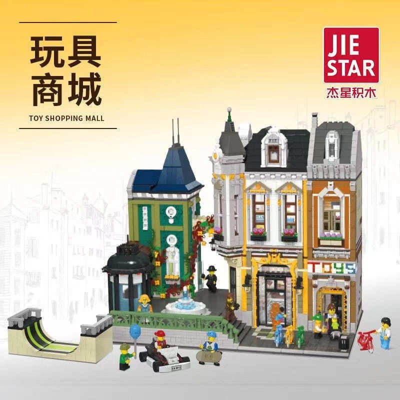 89112-1 JieStar 89112 Toys Store Afol Square - Image 1