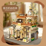 JieStar 89120 European Retro Coffee Shop - Image 2
