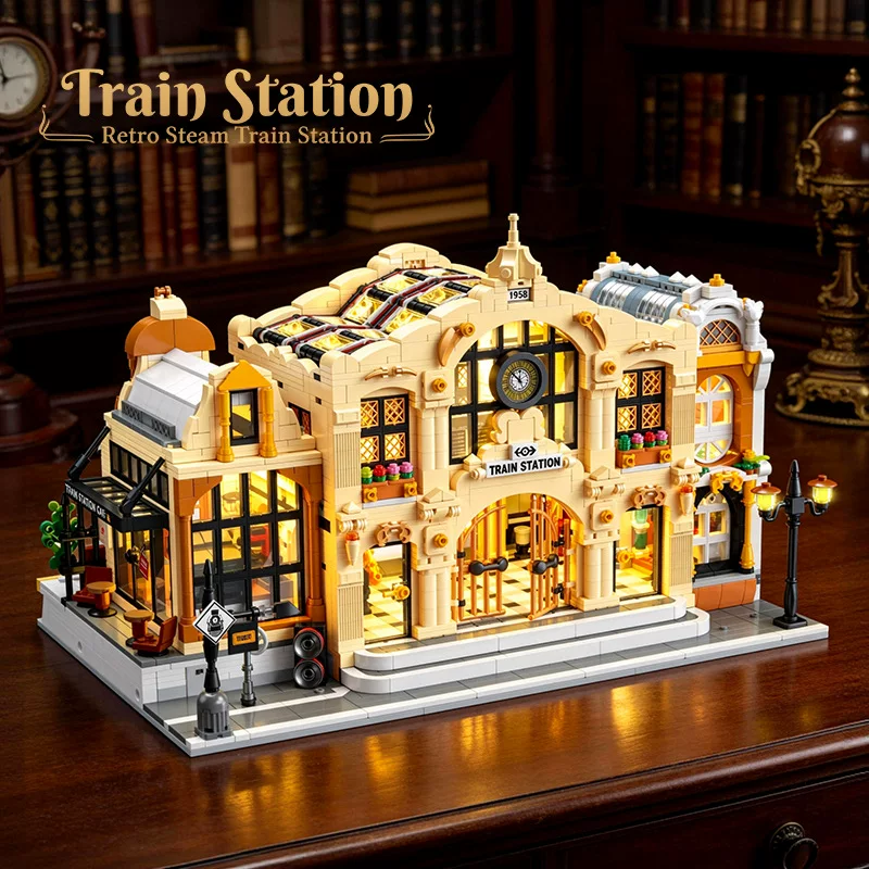 89140-1 JieStar 89140 Train Station - Image 1
