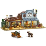 JieStar 89145 Western Blacksmith Shop - Image 5