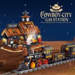 XiaoJiaoDu JD112 Cowboy City Railway Station