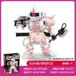 JiQi JQ1148 Pink ZAKU - Image 5