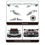 XiaoJiaoDu JD042 Lamborghini Aventador LB Widebody - Image 4